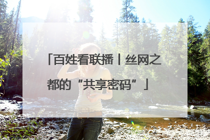 百姓看联播丨丝网之都的“共享密码”