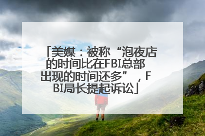 美媒：被称“泡夜店的时间比在FBI总部出现的时间还多”，FBI局长提起诉讼