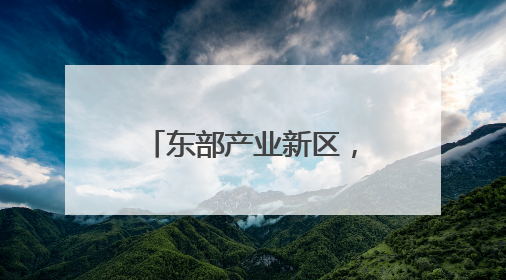 东部产业新区，正在拔节生长