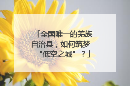 全国唯一的羌族自治县，如何筑梦“低空之城”？