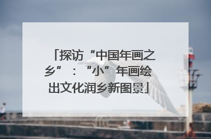 探访“中国年画之乡”：“小”年画绘出文化润乡新图景