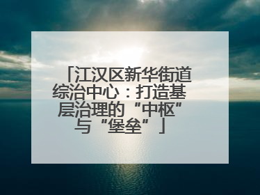 江汉区新华街道综治中心：打造基层治理的“中枢”与“堡垒”