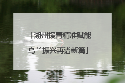 湖州援青精准赋能 乌兰振兴再谱新篇