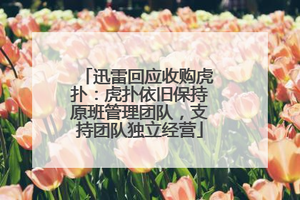 迅雷回应收购虎扑：虎扑依旧保持原班管理团队，支持团队独立经营
