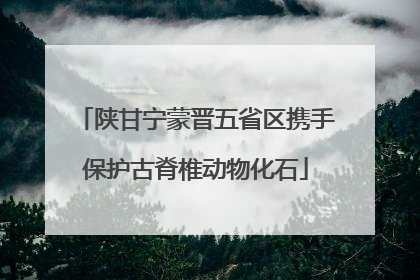 陕甘宁蒙晋五省区携手保护古脊椎动物化石