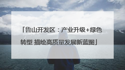 鲁山开发区：产业升级+绿色转型 描绘高质量发展新蓝图