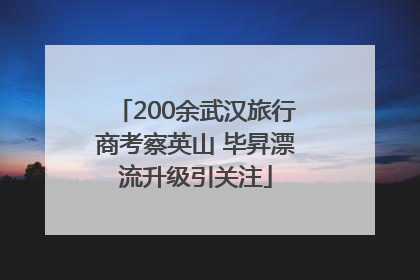 200余武汉旅行商考察英山 毕昇漂流升级引关注