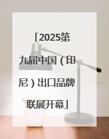 2025第九届中国（印尼）出口品牌联展开幕